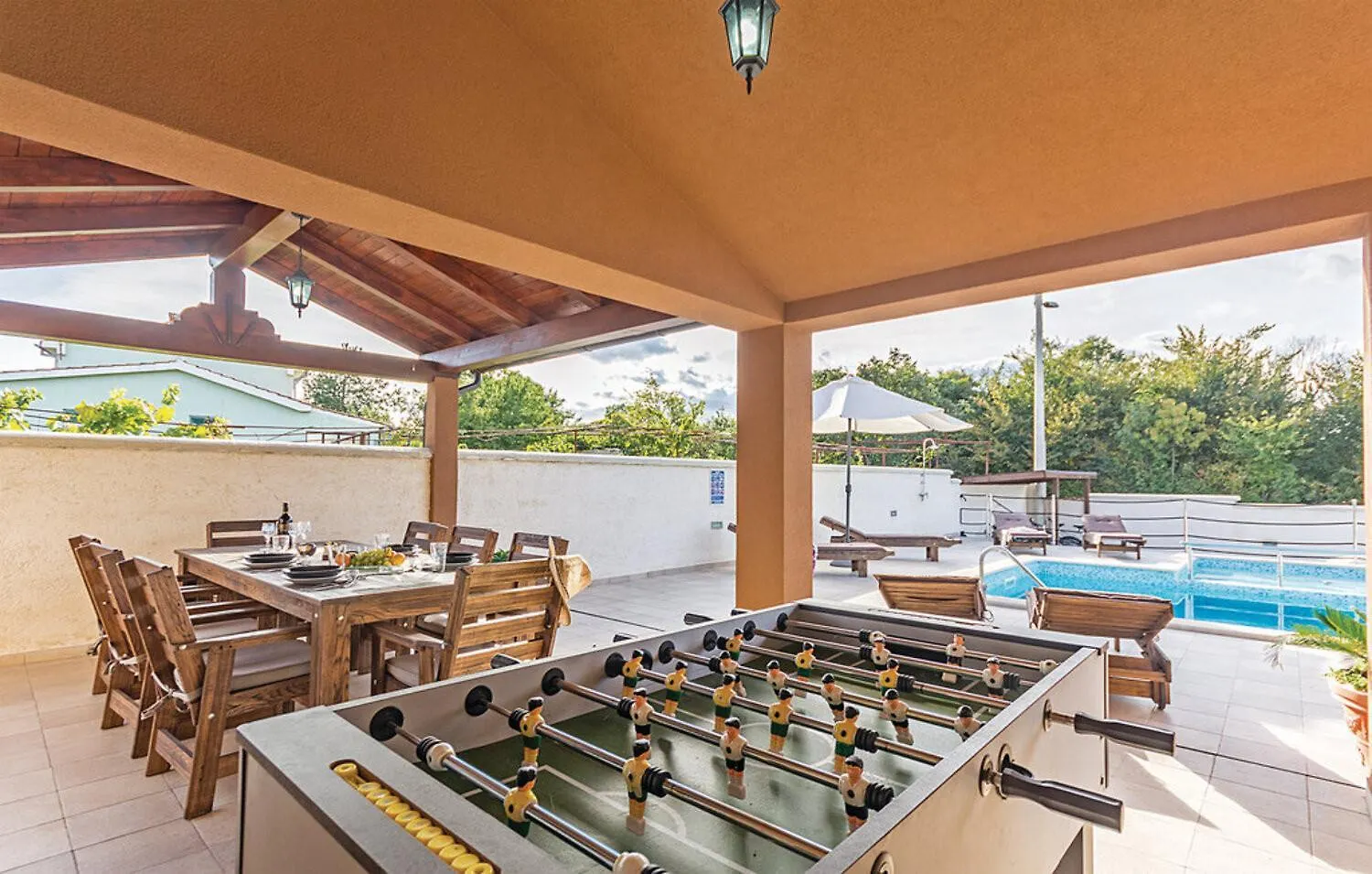 别墅 Casa Filipana For 8 People Near Pula With Volleyball Pitch And Children Playground