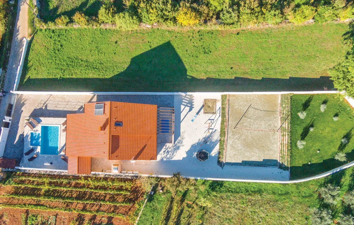 Casa Filipana For 8 People Near Pula With Volleyball Pitch And Children Playground 0*,